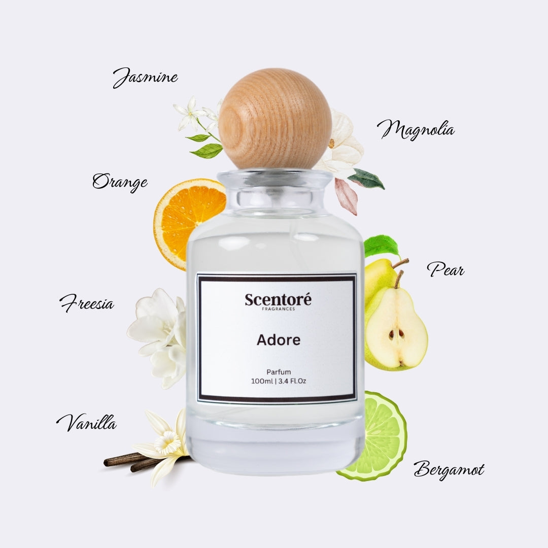 J’adore inspired perfume by Scentore – long lasting elegant floral women’s fragrance bottle