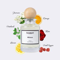 Miss inspired perfume by Scentore – long lasting floral women’s fragrance bottle