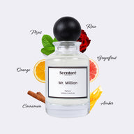 One Million inspired perfume by Scentore – long lasting sweet spicy men’s fragrance bottle