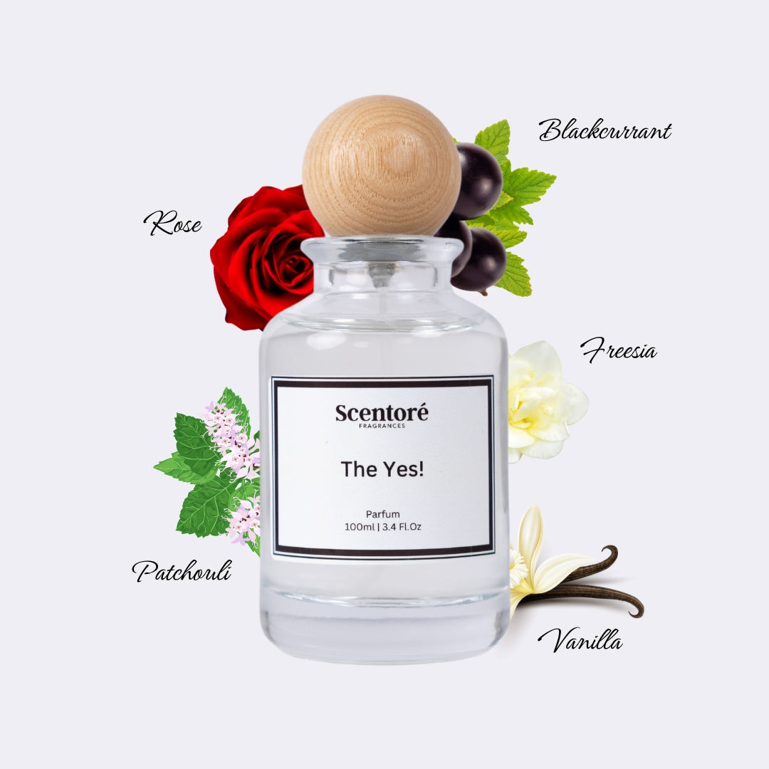 Si inspired perfume by Scentore – long lasting sweet floral women’s fragrance bottle