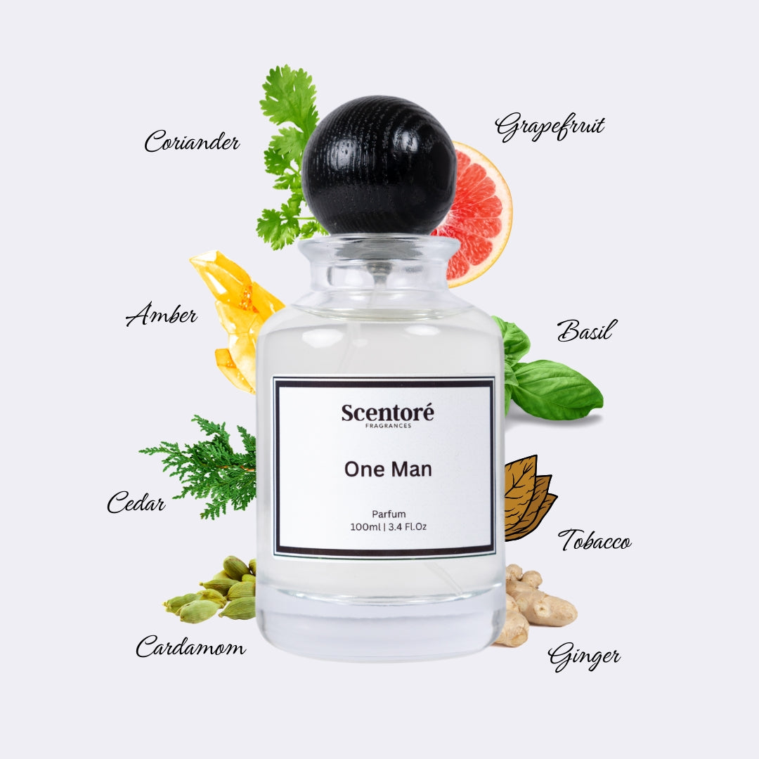 The One inspired perfume by Scentore – long lasting warm spicy men’s fragrance bottle